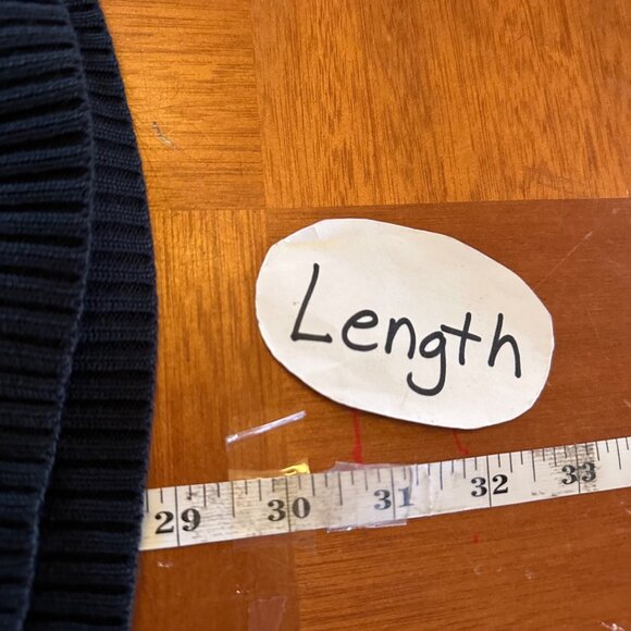 Joseph Abboud Mens Navy quarter zip  Sweater L - Picture 5 of 5